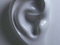 Sergei Isupov, "To Listen with Half and Ear" (edition of 6), 2003, vitreous china, 6 x 23 x 16".