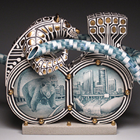 Ceramics Monthly: Impenetrable Ambiguities, The Illustrated Sculpture of Jason Walker