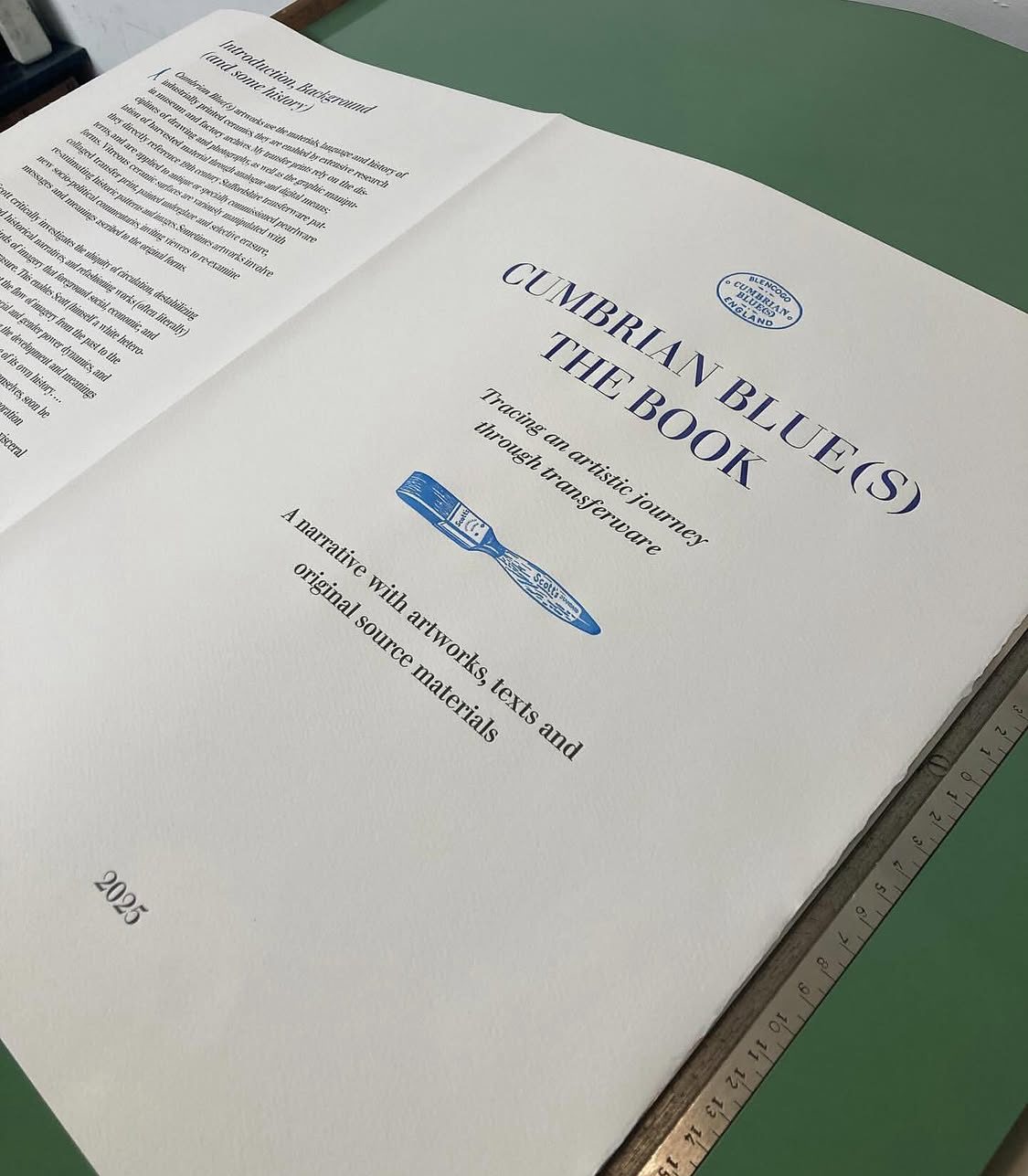 Paul Scott | Cumbrian Blue(s), The Book